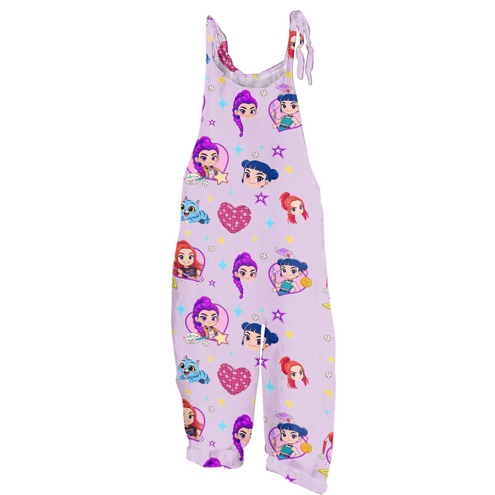 Kids Cartoon Print Sleeveless Jumpsuit Wide Leg Overalls Adjustable Strap Casual One Piece Outfit for Girls Boys Toddler 140 синий
Kids Cartoon Print Sleeveless Jumpsuit Wide Leg Overalls Adjustable Strap Casual One Piece Outfit for Girls Boys Toddler 140 синий