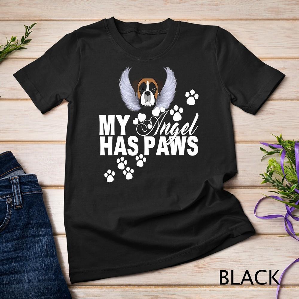 Boxer Dog Shirt My Angel Has Paws Love Memorial Pet Mom Dad Unisex T-shirt 4XL
Boxer Dog Shirt My Angel Has Paws Love Memorial Pet Mom Dad Unisex T-shirt 4XL