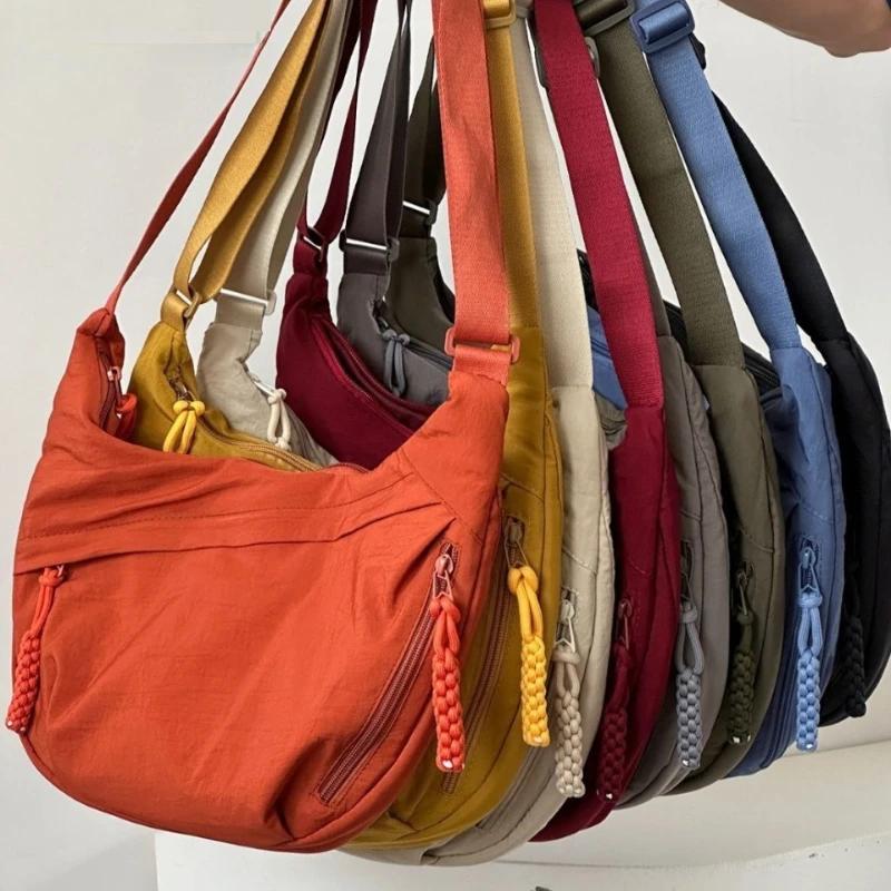 Trendy Women s Soft Cloth Shoulder Bag Solid Color Student Casual Style Big Handbags Crossbody Bags for Women Shoulder Hobos Bag помаранчевий
Trendy Women s Soft Cloth Shoulder Bag Solid Color Student Casual Style Big Handbags Crossbody Bags for Women Shoulder Hobos Bag помаранчевий
