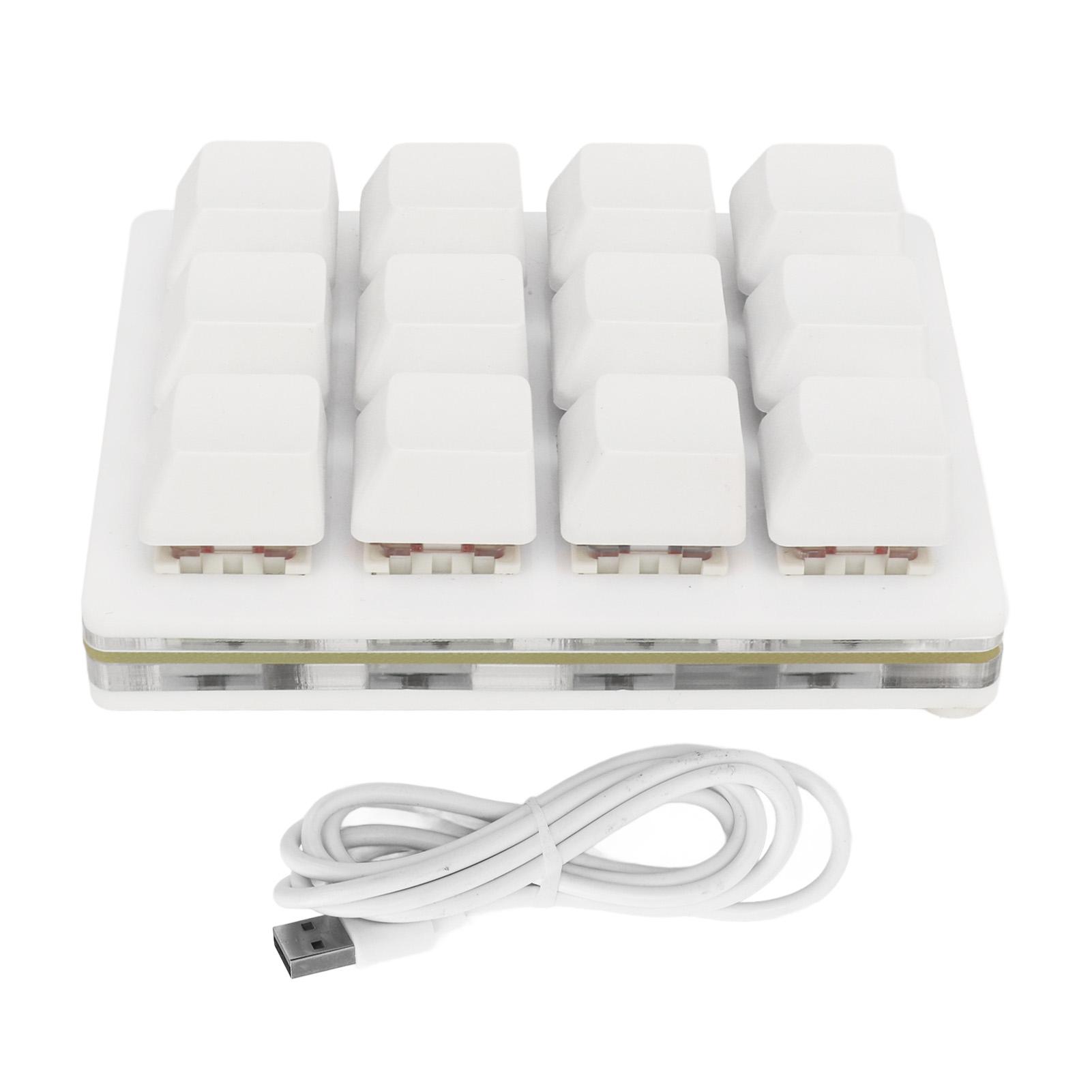 12-клавишная механическая игровая клавиатура с USB-подсветкой, светодиодной подсветкой, возможностью горячей замены, красным переключателем из ABS
12-клавишная механическая игровая клавиатура с USB-подсветкой, светодиодной подсветкой, возможностью горячей замены, красным переключателем из ABS