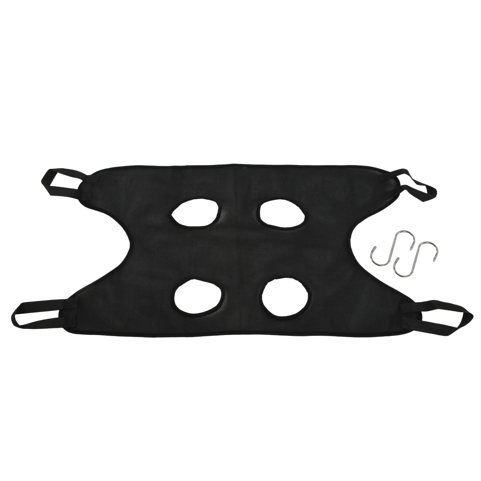 Pet Grooming Hammock Breathable Dog Grooming Sling for Pet Bathing Washing Grooming and Trimming чорний
Pet Grooming Hammock Breathable Dog Grooming Sling for Pet Bathing Washing Grooming and Trimming чорний