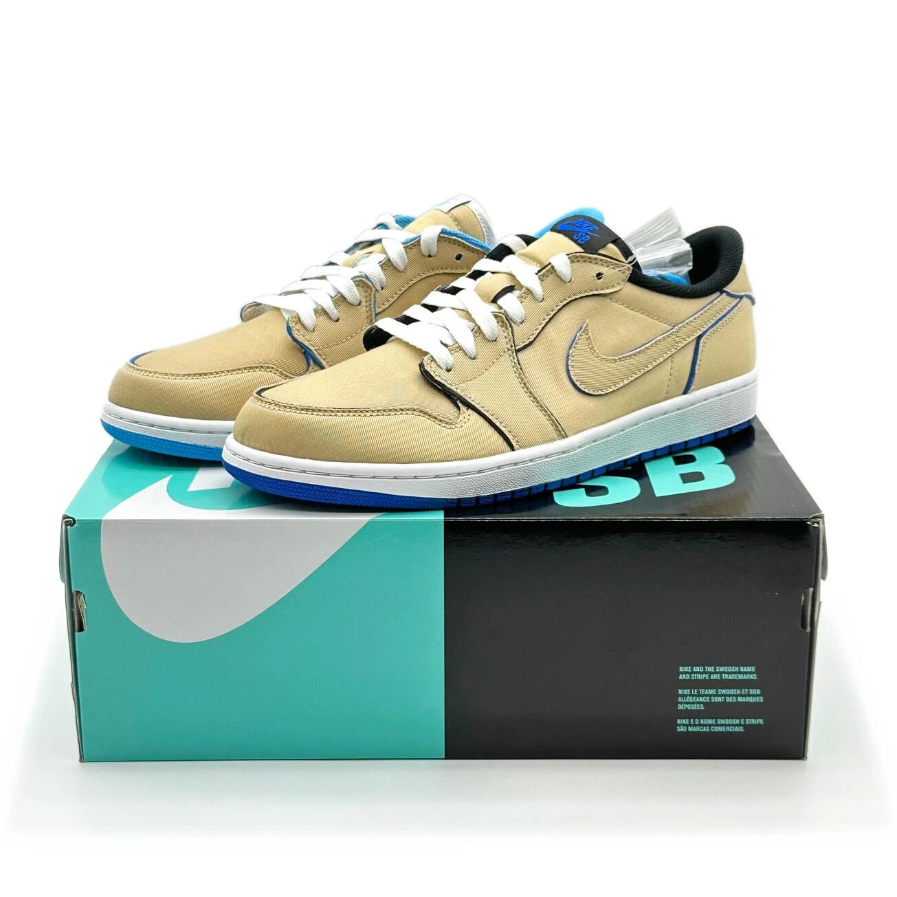 CJ7891-200 Nike SB Air Jordan 1 Low Lance Mountain Desert Ore Royal Blue US 9.5
CJ7891-200 Nike SB Air Jordan 1 Low Lance Mountain Desert Ore Royal Blue US 9.5
