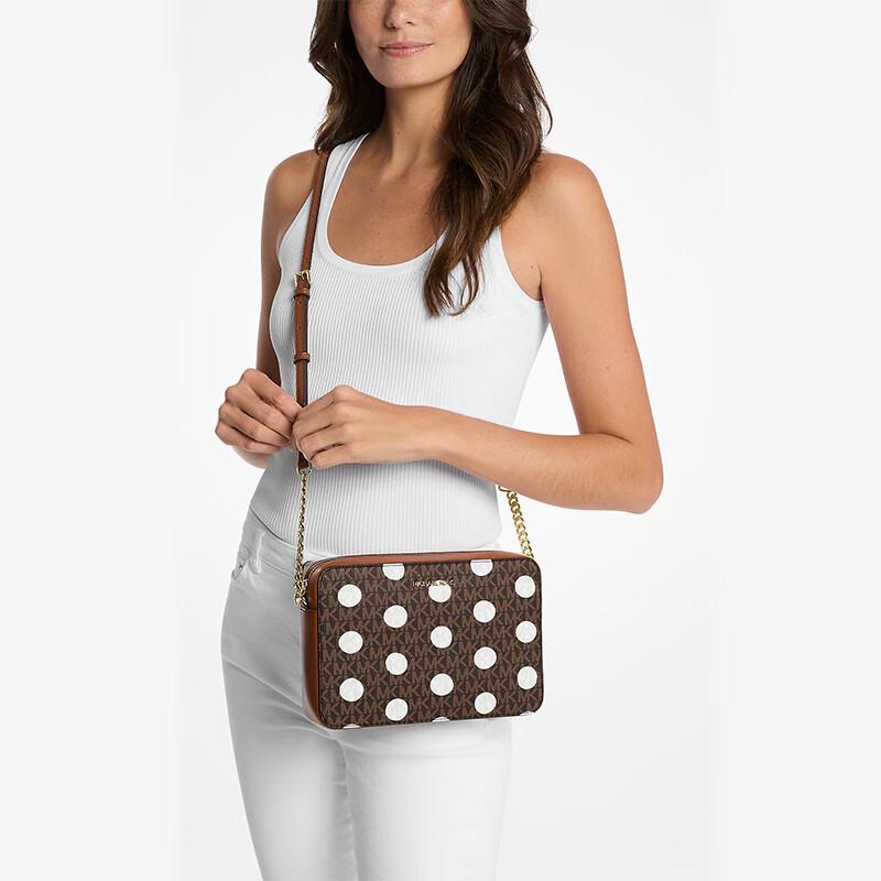 MICHAEL KORS JET SET ITEM Large Monogram Crossbody Bag Large
MICHAEL KORS JET SET ITEM Large Monogram Crossbody Bag Large