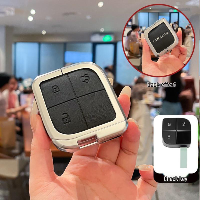 Compatible Key Cover for 25 Models: Lynk & Co 08 Emp/23/24 Models - Metal Leather Card Holder Case
Compatible Key Cover for 25 Models: Lynk & Co 08 Emp/23/24 Models - Metal Leather Card Holder Case