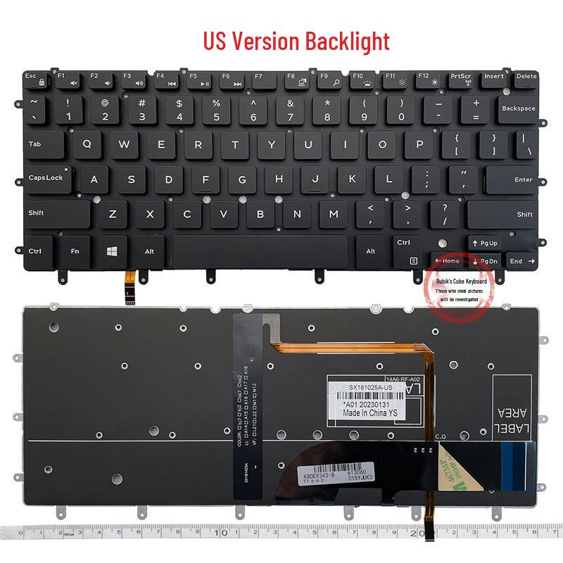 Compatible Keyboard C Cover for Dell Inspiron 13 Series: 7347, 7348, 7352, 7353, 7359; & 17-3000 Series.
Compatible Keyboard C Cover for Dell Inspiron 13 Series: 7347, 7348, 7352, 7353, 7359; & 17-3000 Series.