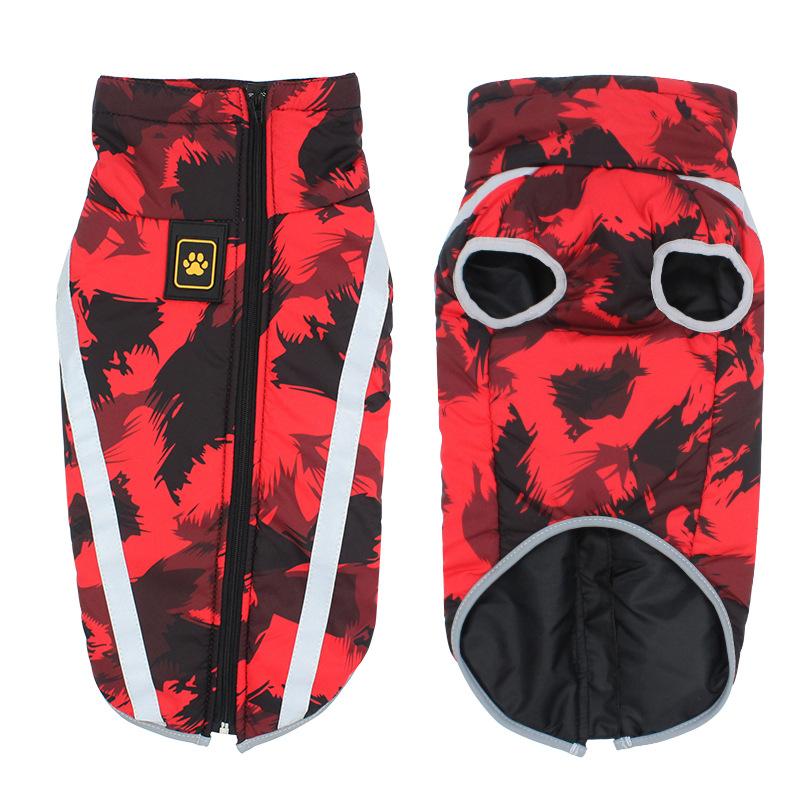 Dog Cotton-Padded Clothes Autumn And Winter Geometric Color Contrast Graffiti Design Thickened Warm Pet Dogs Windproof-Clothes L
Dog Cotton-Padded Clothes Autumn And Winter Geometric Color Contrast Graffiti Design Thickened Warm Pet Dogs Windproof-Clothes L