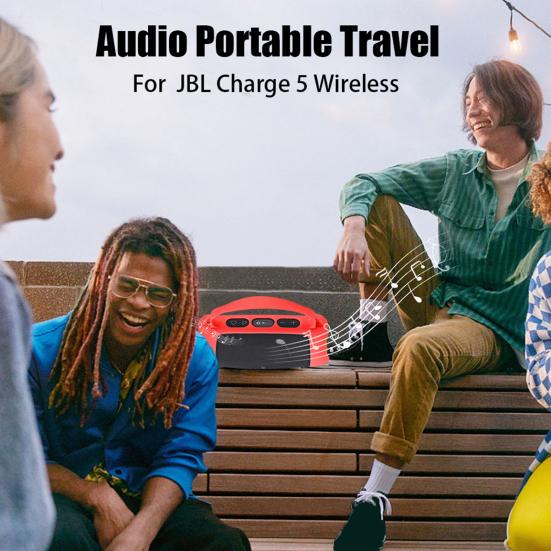 Speaker Silicone Cover Case Shockproof Impact Resistant Simple Installation Travel Carrying Case with Shoulder Strap for JBL Charge 5 синій
Speaker Silicone Cover Case Shockproof Impact Resistant Simple Installation Travel Carrying Case with Shoulder Strap for JBL Charge 5 синій