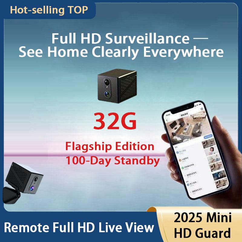 Бездротова WiFi камера Full HD - Портативний віддалений монітор, Підключення до мобільного телефону, Плагін для приміщень, дому, сім ї, автомобіля чорний
Бездротова WiFi камера Full HD - Портативний віддалений монітор, Підключення до мобільного телефону, Плагін для приміщень, дому, сім ї, автомобіля чорний