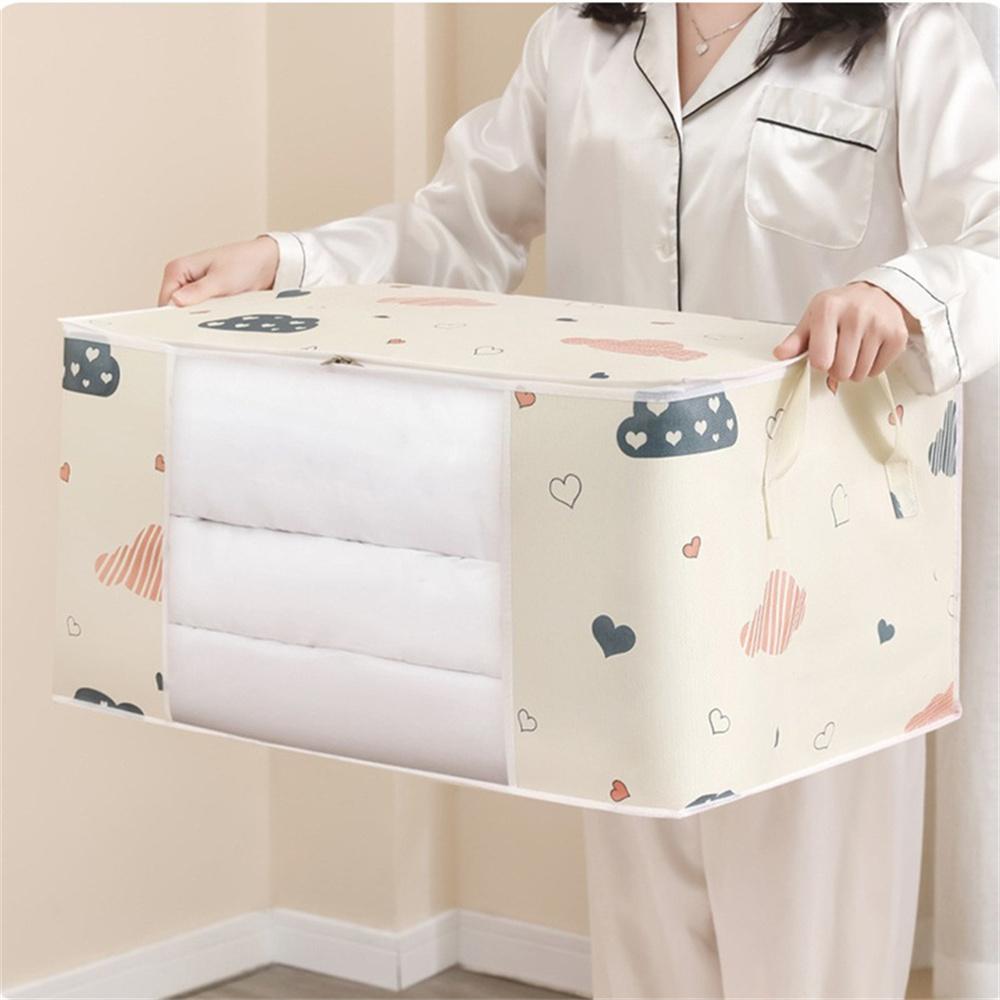 Quilt Clothes Storage Bag Big Capacity Duvet Blanket Sorting Bags Dustproof Closet Under-Bed Storage Moisture Proof Organizer
Quilt Clothes Storage Bag Big Capacity Duvet Blanket Sorting Bags Dustproof Closet Under-Bed Storage Moisture Proof Organizer