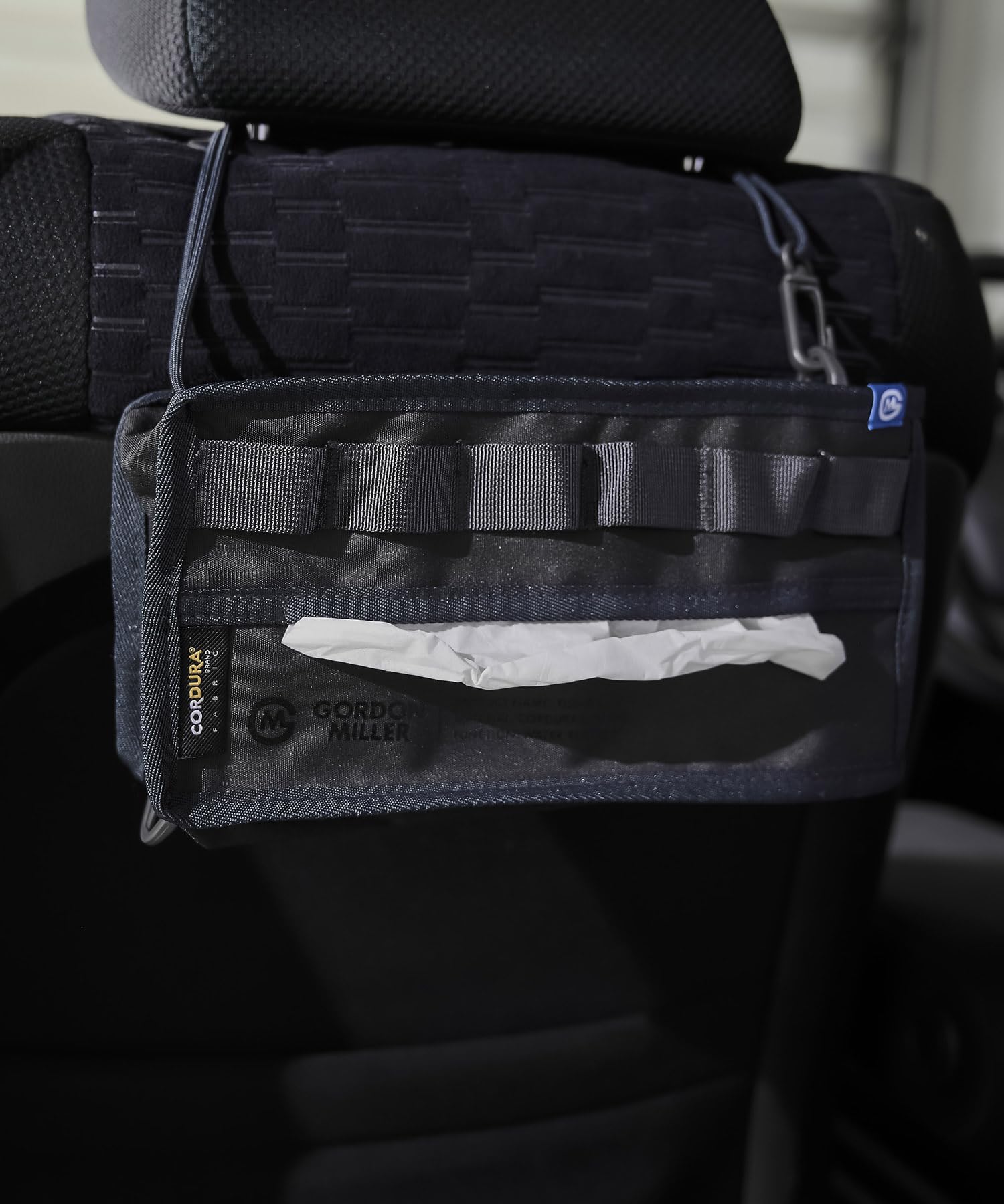 GORDON MILLER Car Cordura Tissue Case, Dark Gray, 1646553
GORDON MILLER Car Cordura Tissue Case, Dark Gray, 1646553