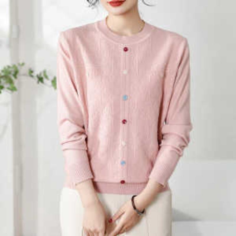 Middle-aged Elderly Women s Loose Round Neck Sweater Loose Tops Mother s Long Sleeves Inner Wear L розовый
Middle-aged Elderly Women s Loose Round Neck Sweater Loose Tops Mother s Long Sleeves Inner Wear L розовый