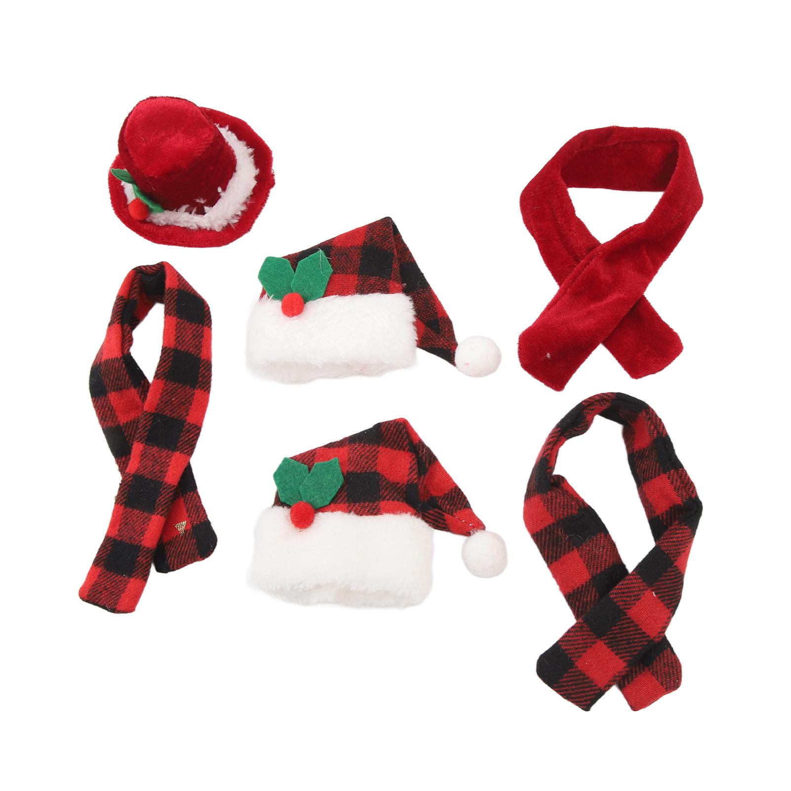 Christmas Wine Bottle Knit Hat Scarf Set Small Nylon Cotton Washable Reusable Santa Christmas Gift Decoration for Party
Christmas Wine Bottle Knit Hat Scarf Set Small Nylon Cotton Washable Reusable Santa Christmas Gift Decoration for Party