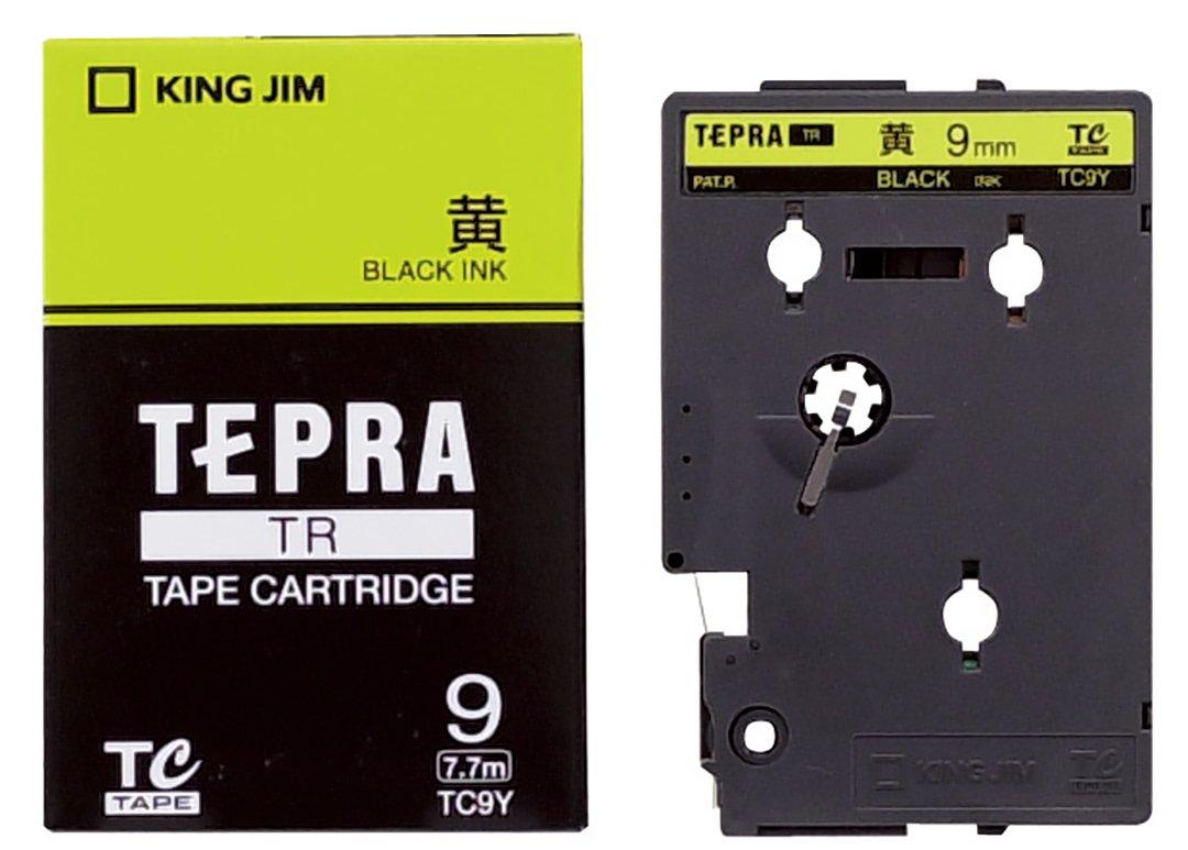 King Jim Tepra TR Tape Cartridge 9mm TC9Y Yellow
King Jim Tepra TR Tape Cartridge 9mm TC9Y Yellow
