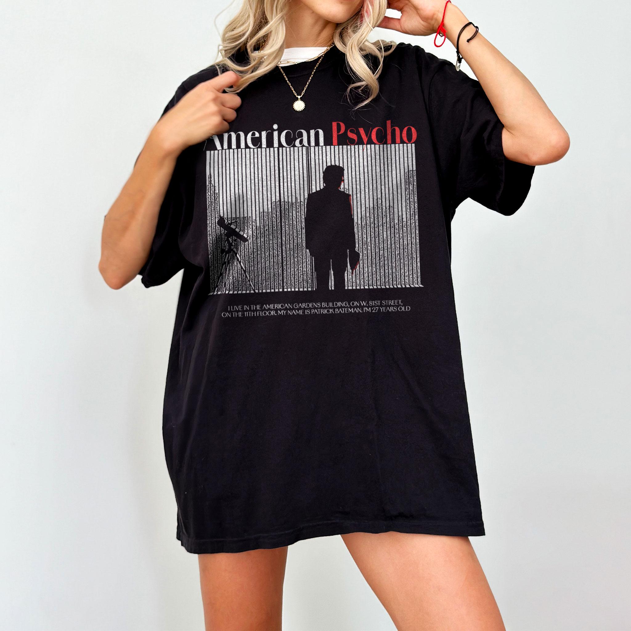 Patrick BateUnisex Tshirt Urban Horror Silhouette Tshirt 2000s Thriller Fan Tshirt Anime Movie Inspired Movie Enthusiast Tshirt S
Patrick BateUnisex Tshirt Urban Horror Silhouette Tshirt 2000s Thriller Fan Tshirt Anime Movie Inspired Movie Enthusiast Tshirt S