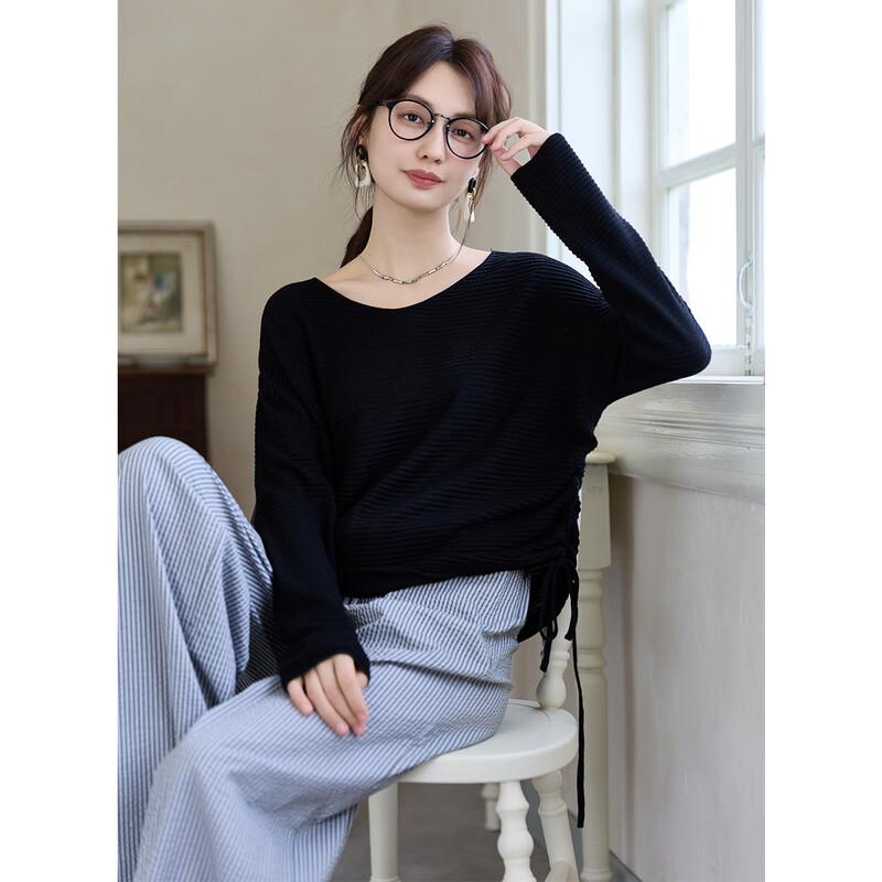 Mokana Women s Elegant Side Drawstring Knit Top One Size
Mokana Women s Elegant Side Drawstring Knit Top One Size