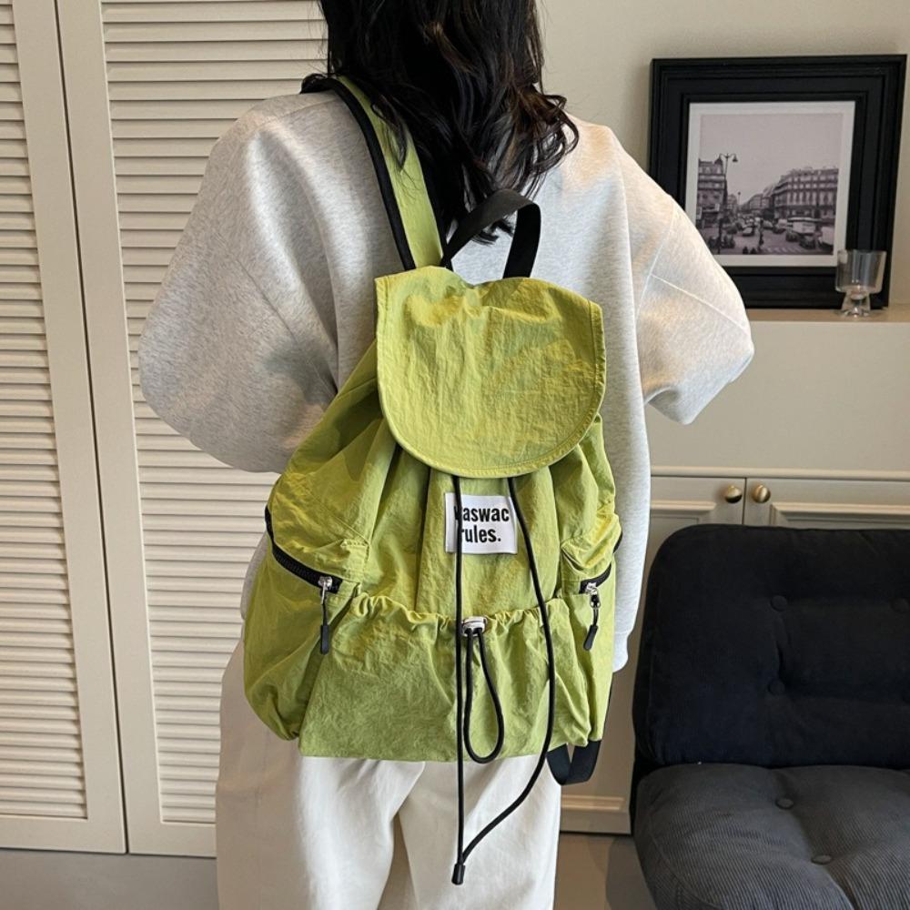 Light Weight Ruched Shoulder Bags Solid Color Student Schoolbag Drawsting Backpacks Teenagers чёрный
Light Weight Ruched Shoulder Bags Solid Color Student Schoolbag Drawsting Backpacks Teenagers чёрный