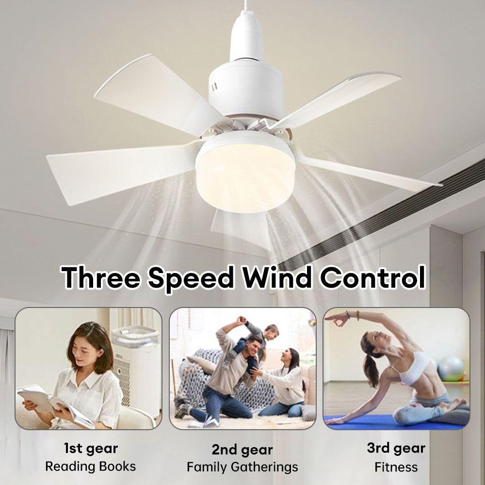 With Light Hanging Fan Remote Control Wireless Electric Fan Simple LED Ceiling Fan Home Decor білий
With Light Hanging Fan Remote Control Wireless Electric Fan Simple LED Ceiling Fan Home Decor білий