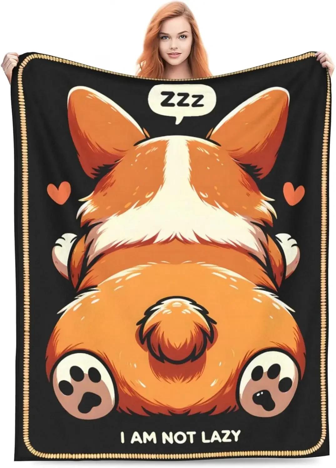 CorgiPrint Throws Soft Lightweight Blankets for Dog Lovers Perfect Gift for Boys Girls 100x150cm
CorgiPrint Throws Soft Lightweight Blankets for Dog Lovers Perfect Gift for Boys Girls 100x150cm