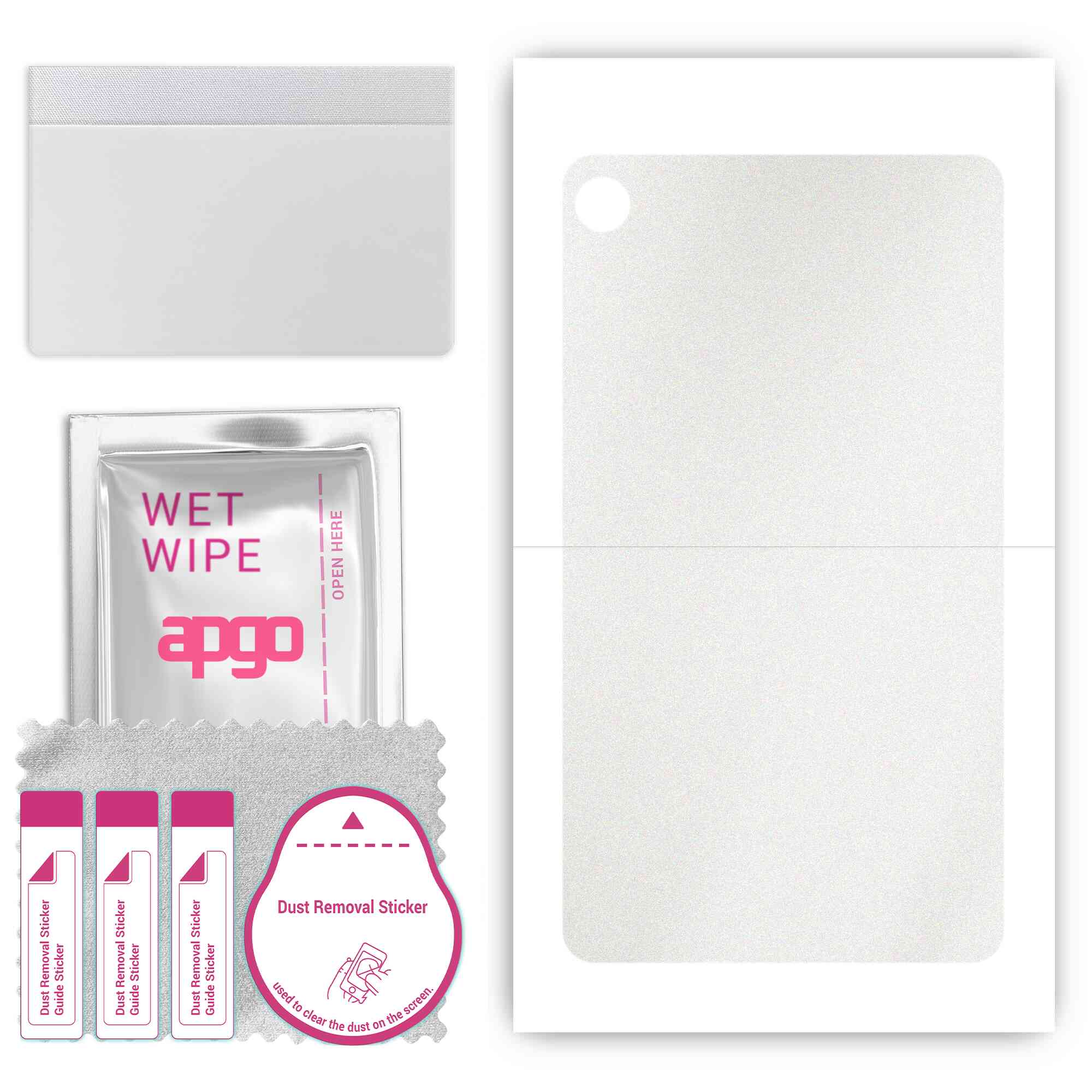 Apgo Protective Skin Sticker для задньої панелі, сумісної з Lenovo Tab M7, Wrap Film, Foil, Vinyl - Pattern Matte Transparent
Apgo Protective Skin Sticker для задньої панелі, сумісної з Lenovo Tab M7, Wrap Film, Foil, Vinyl - Pattern Matte Transparent