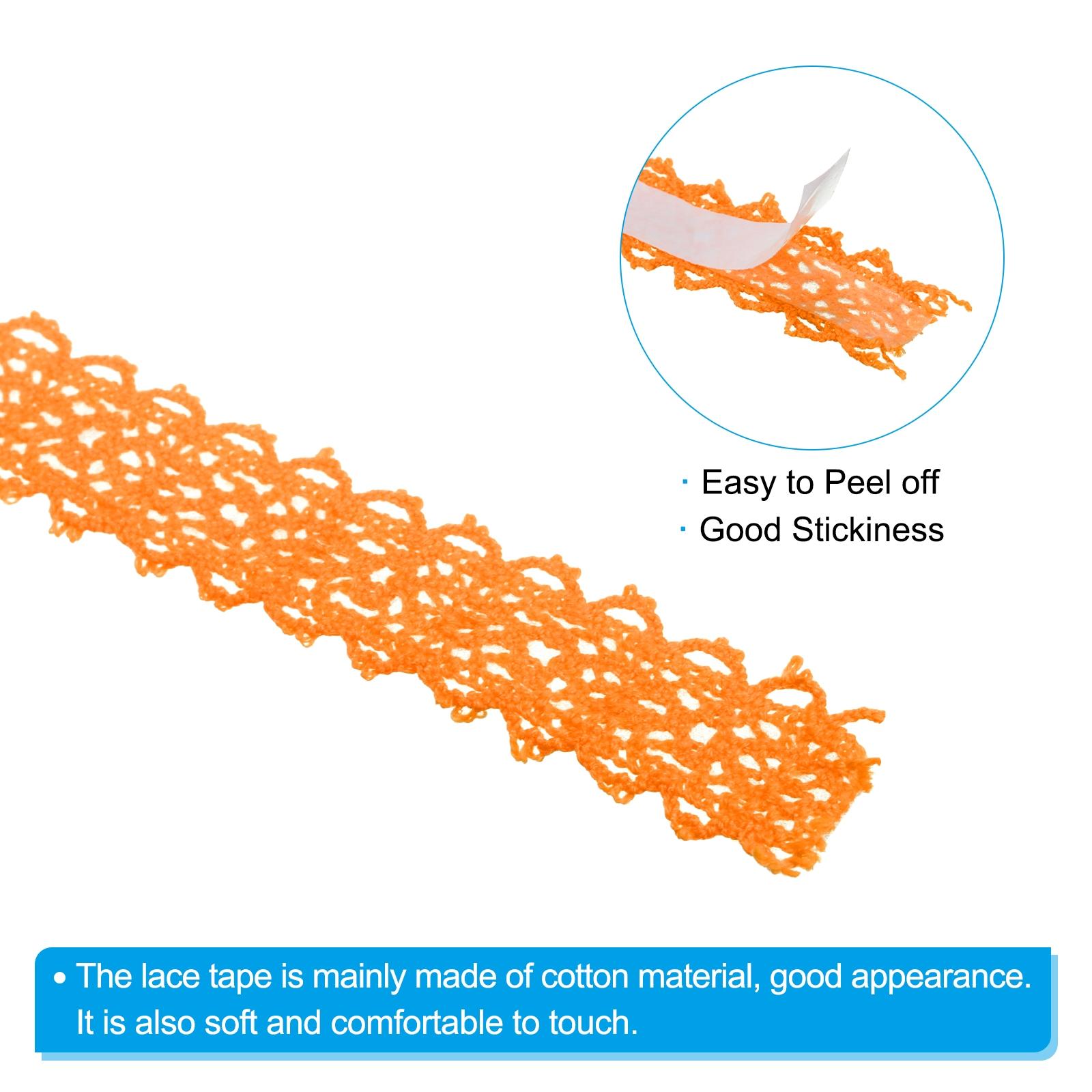 3/4pcs Self-Adhesive Lace Tape Lace Ribbon Cotton Washi Trim Stickers Masking for Scrapbooking DIY Card Making 0.7 Wide 2 Yards 3pcs оранжевый
3/4pcs Self-Adhesive Lace Tape Lace Ribbon Cotton Washi Trim Stickers Masking for Scrapbooking DIY Card Making 0.7 Wide 2 Yards 3pcs оранжевый