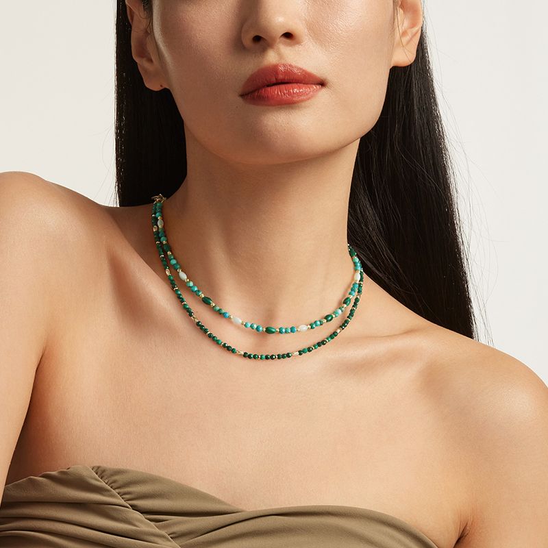 Lola Rose Rolla Rose Beaded Series Turquoise Malachite Necklace Color Gemstone Birthday Gift Malachite-LR50917
Lola Rose Rolla Rose Beaded Series Turquoise Malachite Necklace Color Gemstone Birthday Gift Malachite-LR50917