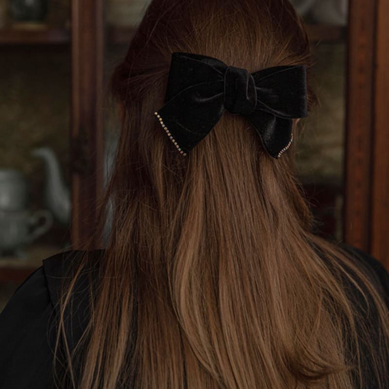 Jean Paul Clarisse Stone Velvet Ribbon Hairpin JP-21-020AB BURGUNDY
Jean Paul Clarisse Stone Velvet Ribbon Hairpin JP-21-020AB BURGUNDY