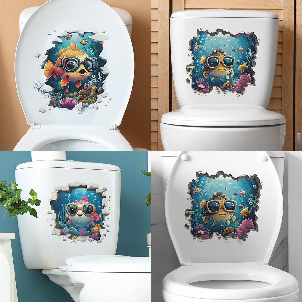 Cartoon Underwater World Small Fish Coral Water Plants Bathroom Toilet Home Beautification Stickers 27*29CM/fun-m288
Cartoon Underwater World Small Fish Coral Water Plants Bathroom Toilet Home Beautification Stickers 27*29CM/fun-m288