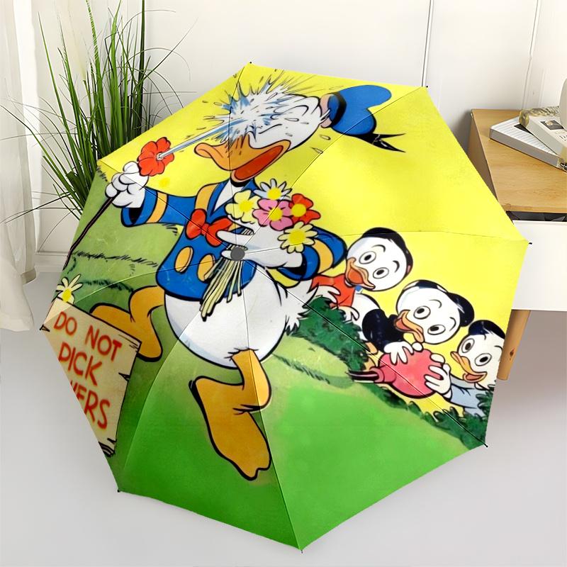 Spoof Donald Duck Automatic Opening and Closing Umbrella - Lightweight 3-Fold Design, Suitable for Fans, Travel, Daily Use - Official Produc
Spoof Donald Duck Automatic Opening and Closing Umbrella - Lightweight 3-Fold Design, Suitable for Fans, Travel, Daily Use - Official Produc