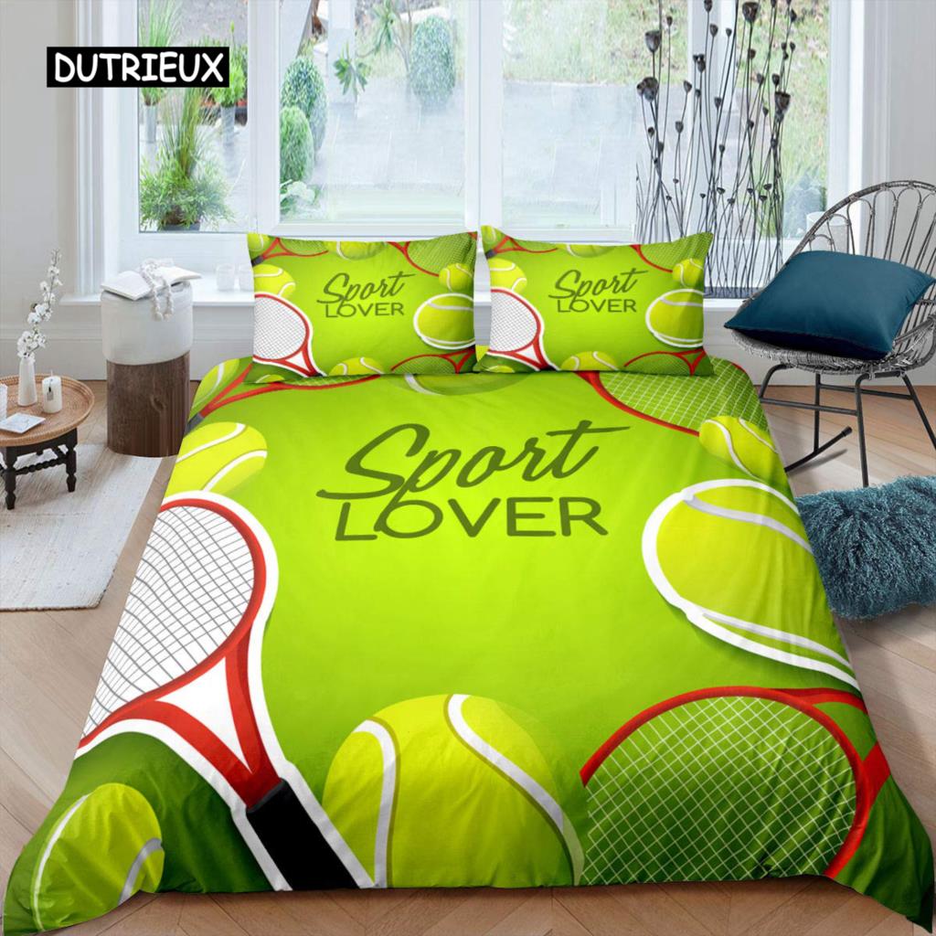 Пододеяльник с изображением теннисного мяча, комплект постельного белья с изображением спортивных игр, двойной размер для детей и подростков, для взрослых, чехол с изображением теннисного мяча 140x200cm 3pcs
Пододеяльник с изображением теннисного мяча, комплект постельного белья с изображением спортивных игр, двойной размер для детей и подростков, для взрослых, чехол с изображением теннисного мяча 140x200cm 3pcs