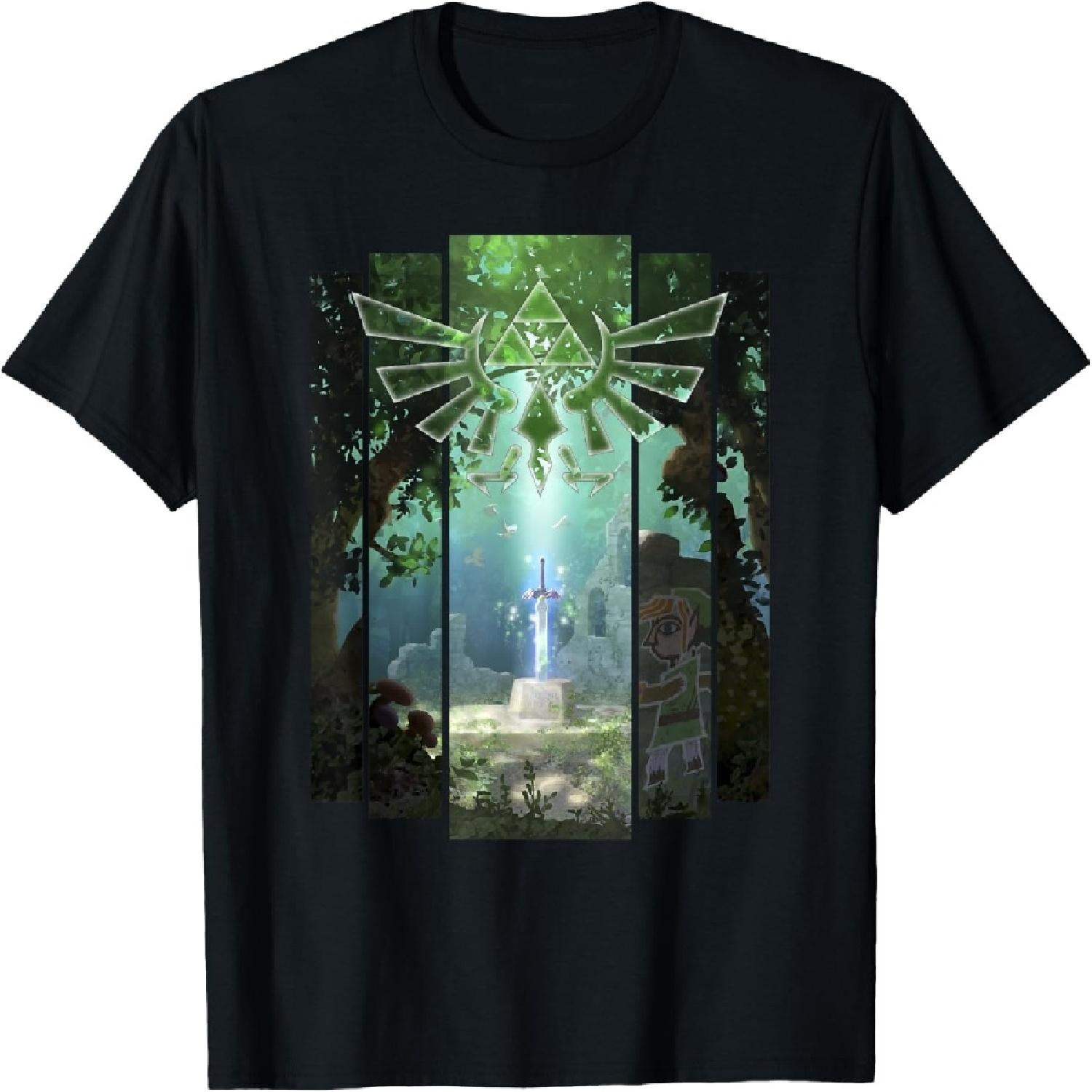 Nintendo Zelda The Master Sword Lost Woods Artwork T-Shirt XXXXXL чорний
Nintendo Zelda The Master Sword Lost Woods Artwork T-Shirt XXXXXL чорний