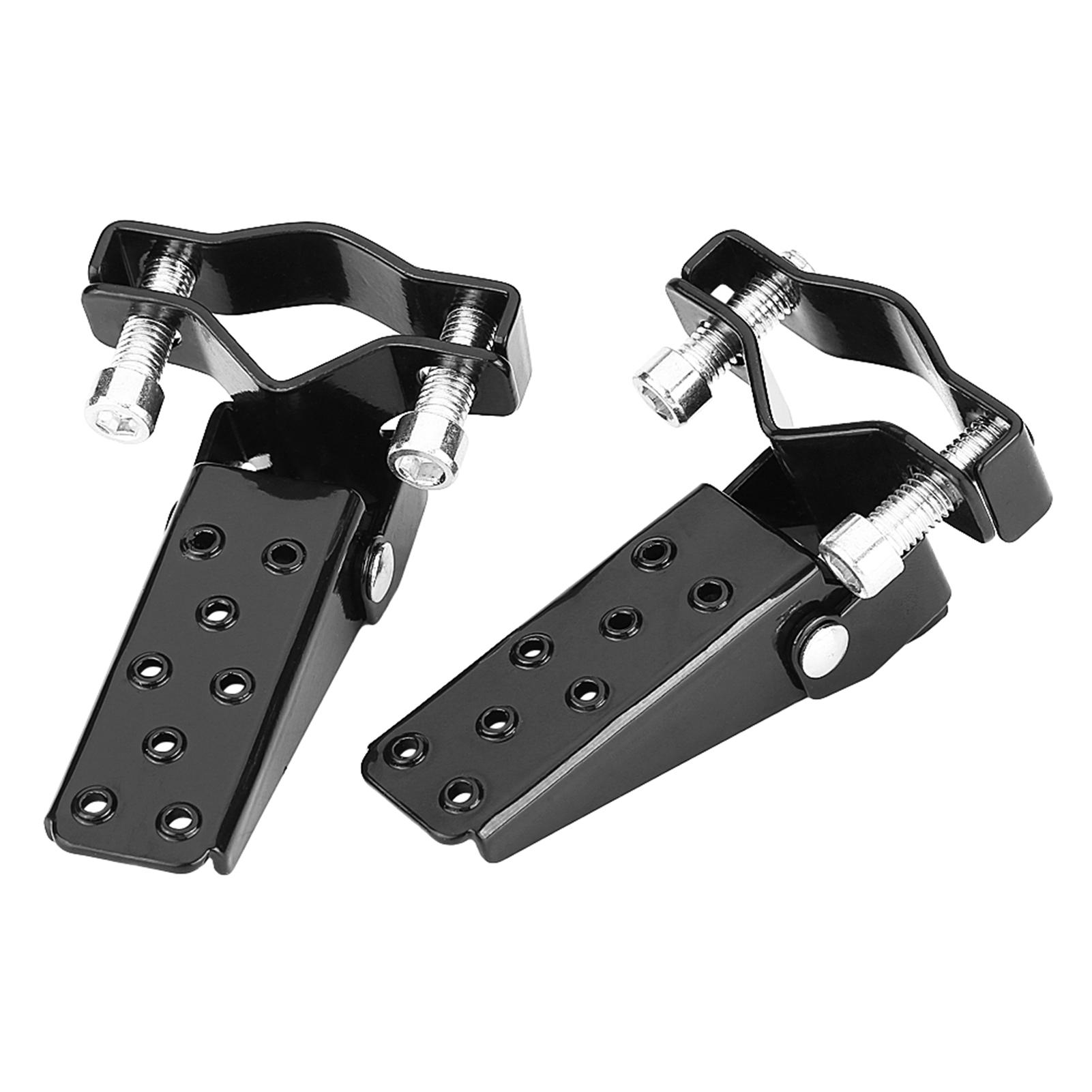 Black Stylish Metal Motorcycle Motorbike Frame Foot Pegs Rests Pedals
Black Stylish Metal Motorcycle Motorbike Frame Foot Pegs Rests Pedals