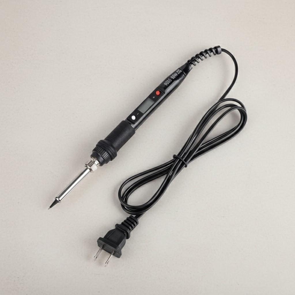 Digital 80W Adjustable Temp Electric Soldering Iron 110V 220V LCD Display Repair Tool Solder Rework Tips Welding Kit EU чорний
Digital 80W Adjustable Temp Electric Soldering Iron 110V 220V LCD Display Repair Tool Solder Rework Tips Welding Kit EU чорний