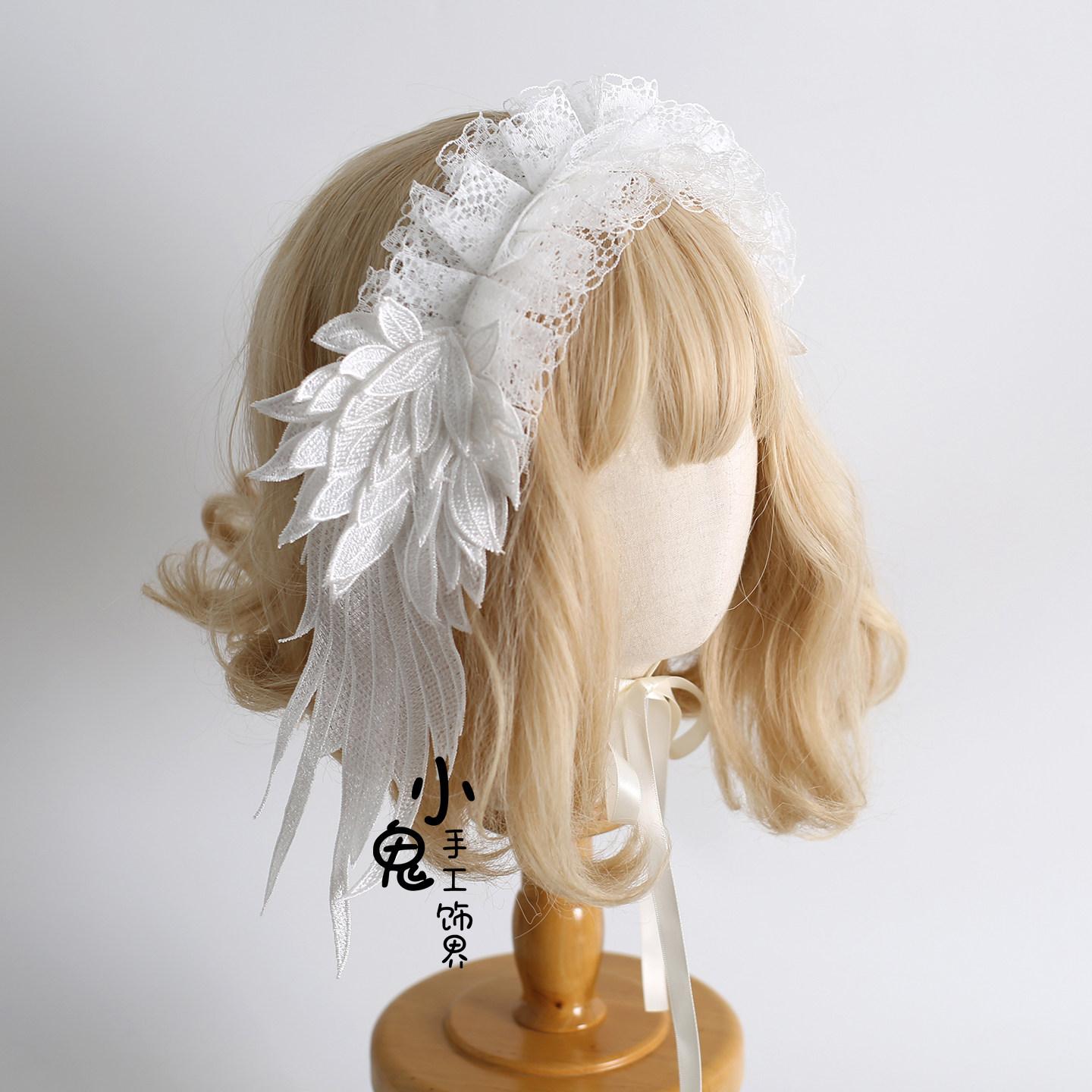 Original Lolita Headband Black and White Lolita Wings Headband Gothic Dark Subculture Headbands
Original Lolita Headband Black and White Lolita Wings Headband Gothic Dark Subculture Headbands