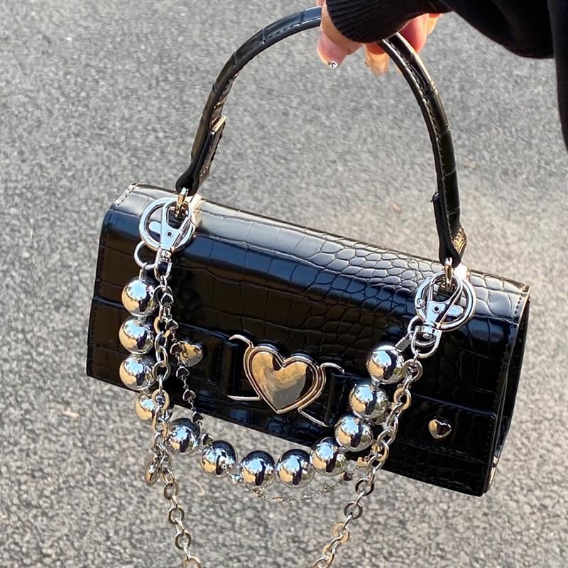 Newest Super Cool Hotest Girl Sweetheart Niche Mini Handbag High-End Chain One-Shoulder Messenger Small Square Bag Women
Newest Super Cool Hotest Girl Sweetheart Niche Mini Handbag High-End Chain One-Shoulder Messenger Small Square Bag Women