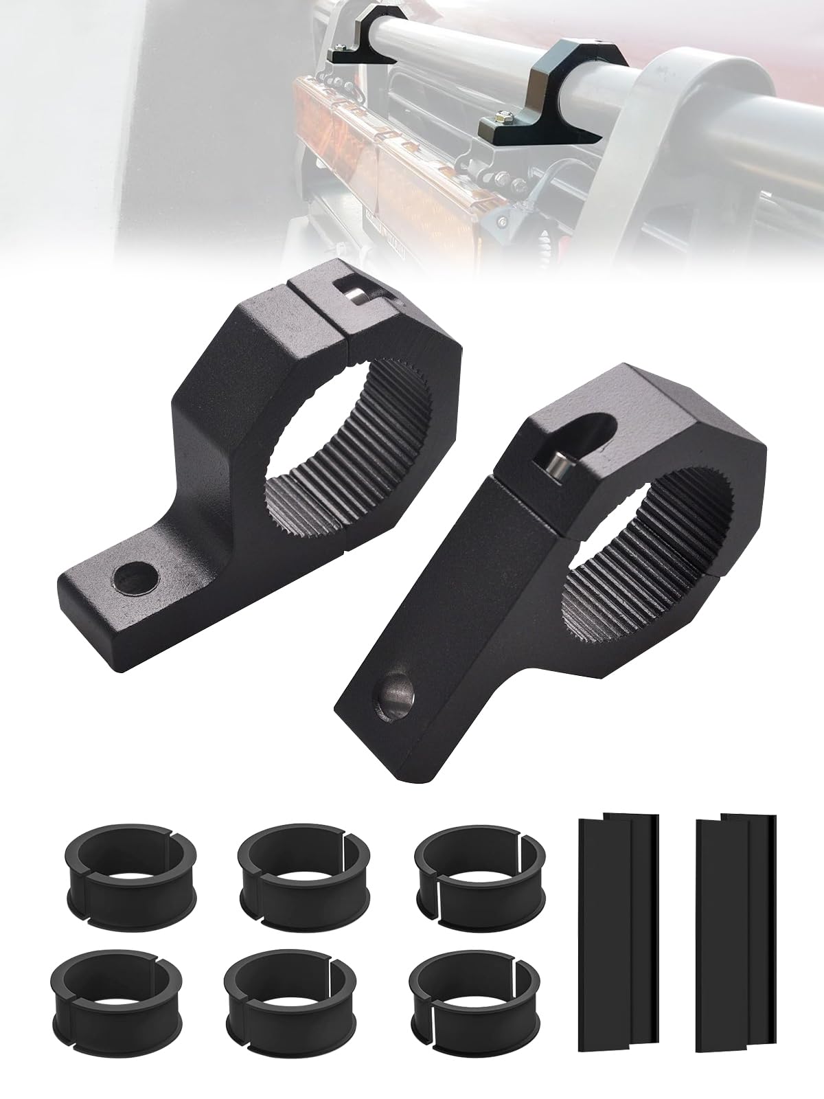 Largoods Fog Light Stay, Mounting Bracket, No Drilling, 2.135 , 2.25 , 2.375 , 2.5 , Easy Installation, 54mm-63mm
Largoods Fog Light Stay, Mounting Bracket, No Drilling, 2.135 , 2.25 , 2.375 , 2.5 , Easy Installation, 54mm-63mm