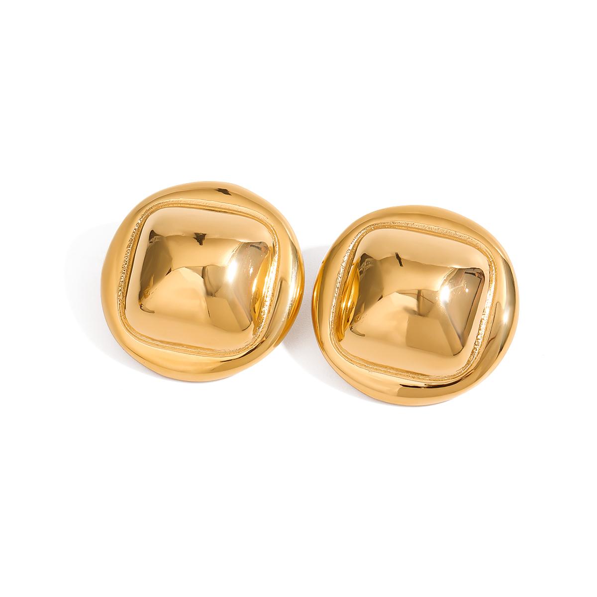 Yori Exclusive Design Stainless Steel Metal Stud Earrings Bright Anti Allergy Waterproof Charm Texture High Quality Jewelry золотистый
Yori Exclusive Design Stainless Steel Metal Stud Earrings Bright Anti Allergy Waterproof Charm Texture High Quality Jewelry золотистый