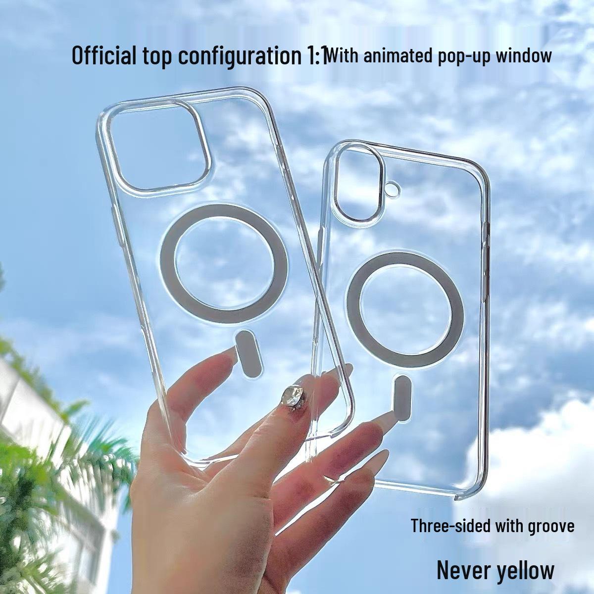 iPhone 17 Pro Max Transparent Magnetic Case with AI Button and Animated Pop-Up Features iPhone 16 Pro
iPhone 17 Pro Max Transparent Magnetic Case with AI Button and Animated Pop-Up Features iPhone 16 Pro