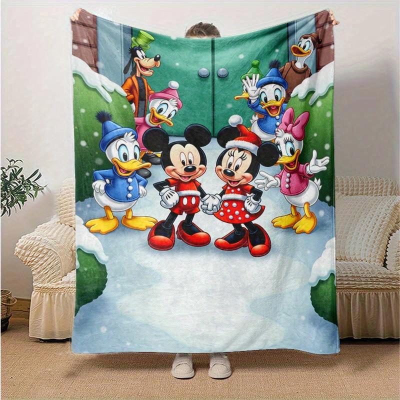 1pc, Festive Mickey & Friends Christmas Blanket, Seasonal Decor, Soft Flannel Throw Blanket, Versatile & Cozy for Bedroom, Living Room, Travel, Campin 130x150cm
1pc, Festive Mickey & Friends Christmas Blanket, Seasonal Decor, Soft Flannel Throw Blanket, Versatile & Cozy for Bedroom, Living Room, Travel, Campin 130x150cm