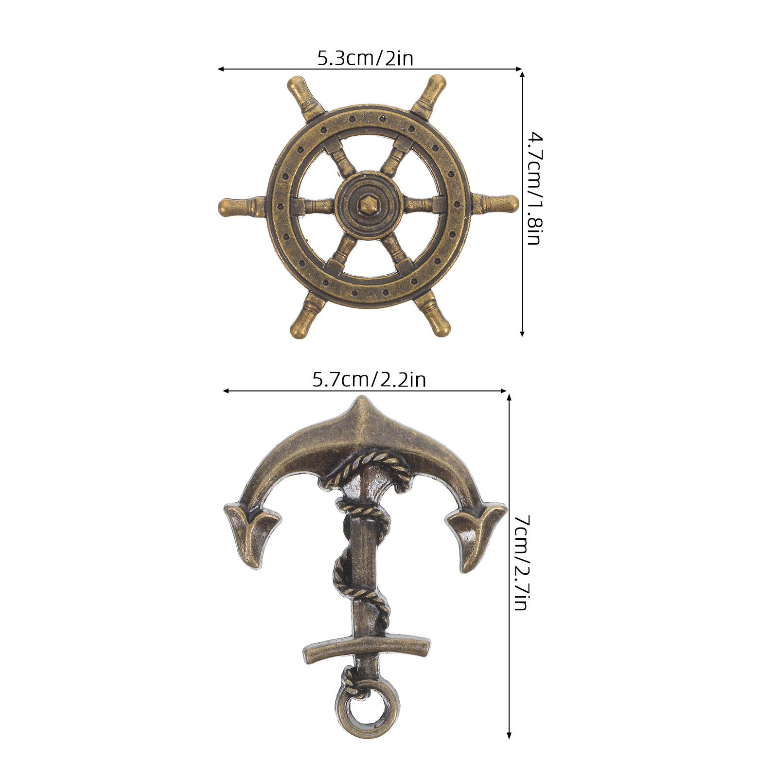 4 Pcs Western Cabinet Knobs Boat Anchor Drawer Handles Pulls Furniture for Cabinets Drawers
4 Pcs Western Cabinet Knobs Boat Anchor Drawer Handles Pulls Furniture for Cabinets Drawers