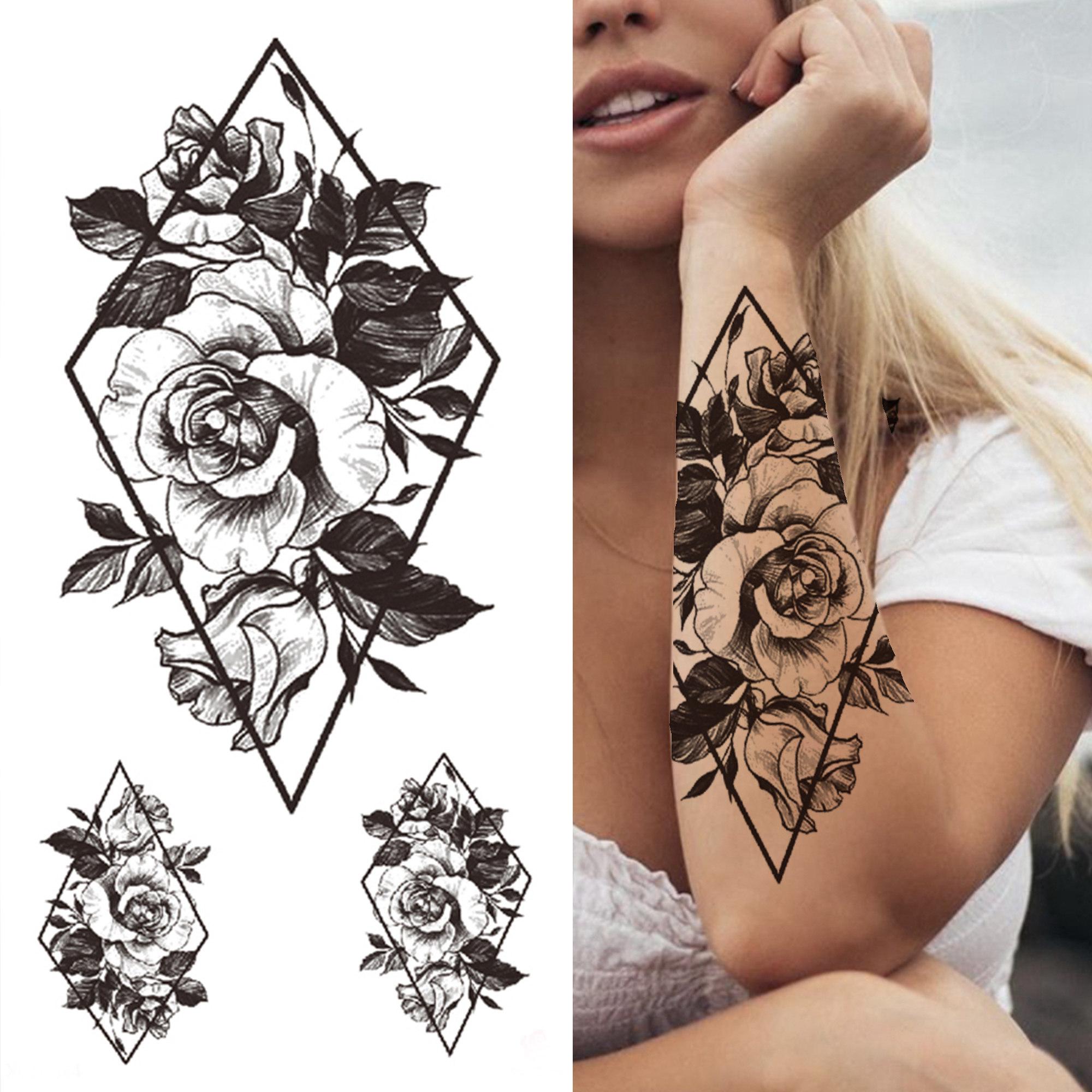 Full Arm Temporary Tattoos Sleeve For Men Women Realistic Fake Tatoos Warrior Lion Tiger Flower Tatoo Sticker Black Totem Maori
Full Arm Temporary Tattoos Sleeve For Men Women Realistic Fake Tatoos Warrior Lion Tiger Flower Tatoo Sticker Black Totem Maori