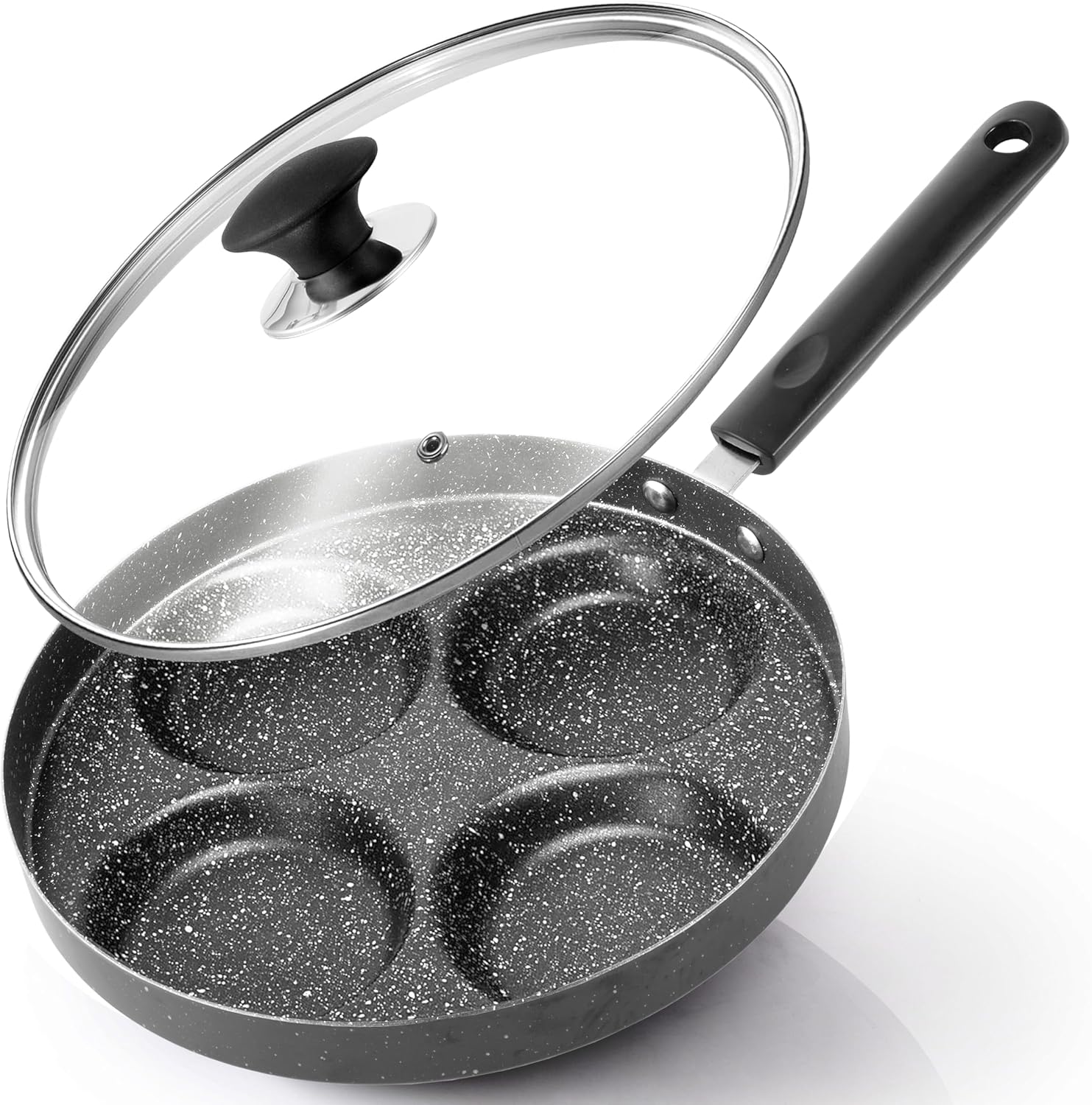 Nonstick Egg Frying Pan with Lid, Fried Egg Pan, Omelette Pan, Mini Pancake Pan for Stove Top Gas & United States
Nonstick Egg Frying Pan with Lid, Fried Egg Pan, Omelette Pan, Mini Pancake Pan for Stove Top Gas & United States