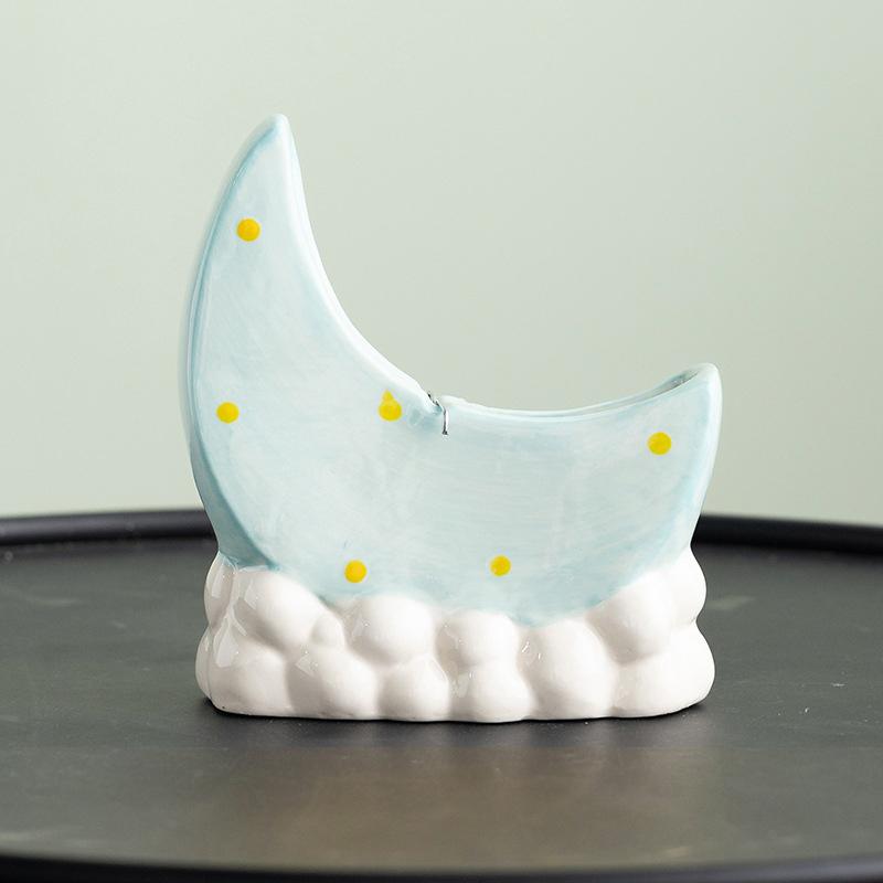 Ceramic Pan Incense Burner For Moxa Stick Sandalwood Mosquito Coil Aromatherapy Burner Indoor Home Fragrance Decoration Ornament moon синій
Ceramic Pan Incense Burner For Moxa Stick Sandalwood Mosquito Coil Aromatherapy Burner Indoor Home Fragrance Decoration Ornament moon синій