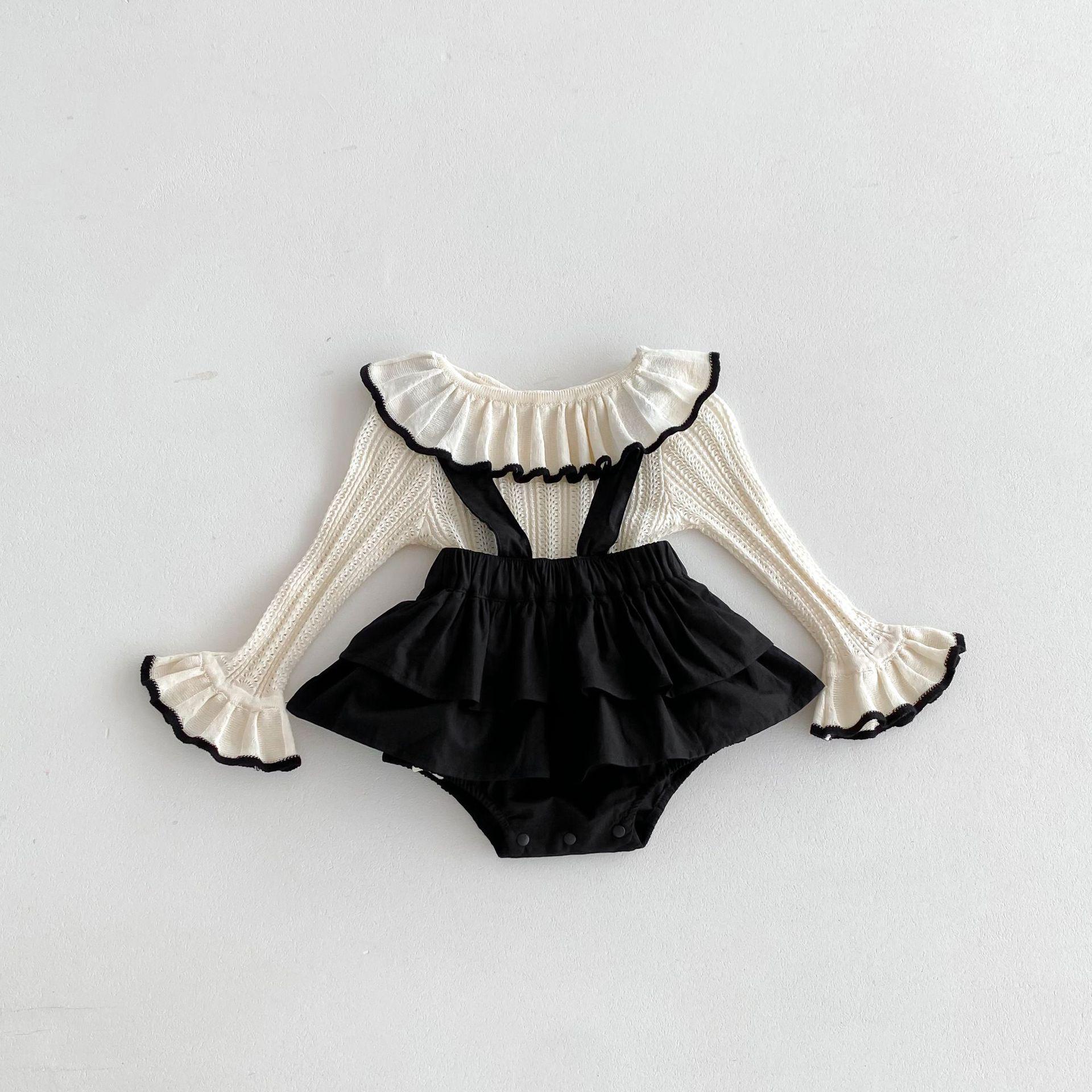 Весенний трикотажный топ с кукольным воротником и комбинезон для девочек 2025 г. 80 cm
Весенний трикотажный топ с кукольным воротником и комбинезон для девочек 2025 г. 80 cm