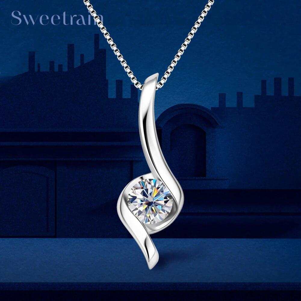 Настоящее сертифицированное муассанитовое бриллиантовое ожерелье-цепочка для женщин, стерлинговое серебро 925 пробы, 1 карат, подвеска-капля, ожерелья, свадебные украшения 1CT 6.5mm белого золота
Настоящее сертифицированное муассанитовое бриллиантовое ожерелье-цепочка для женщин, стерлинговое серебро 925 пробы, 1 карат, подвеска-капля, ожерелья, свадебные украшения 1CT 6.5mm белого золота