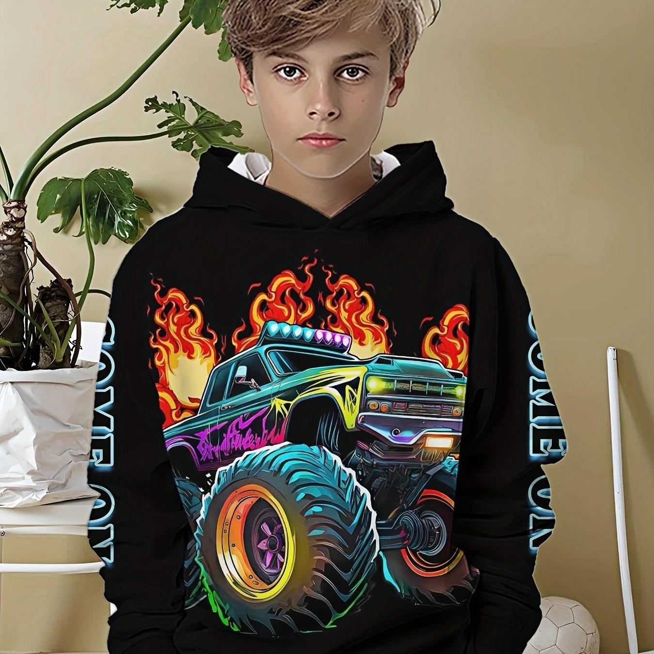 Модная мальчиковая крутая красочная футболка с цифровым принтом с рисунком машины, повседневная, удобная для улицы 13-14Y
Модная мальчиковая крутая красочная футболка с цифровым принтом с рисунком машины, повседневная, удобная для улицы 13-14Y