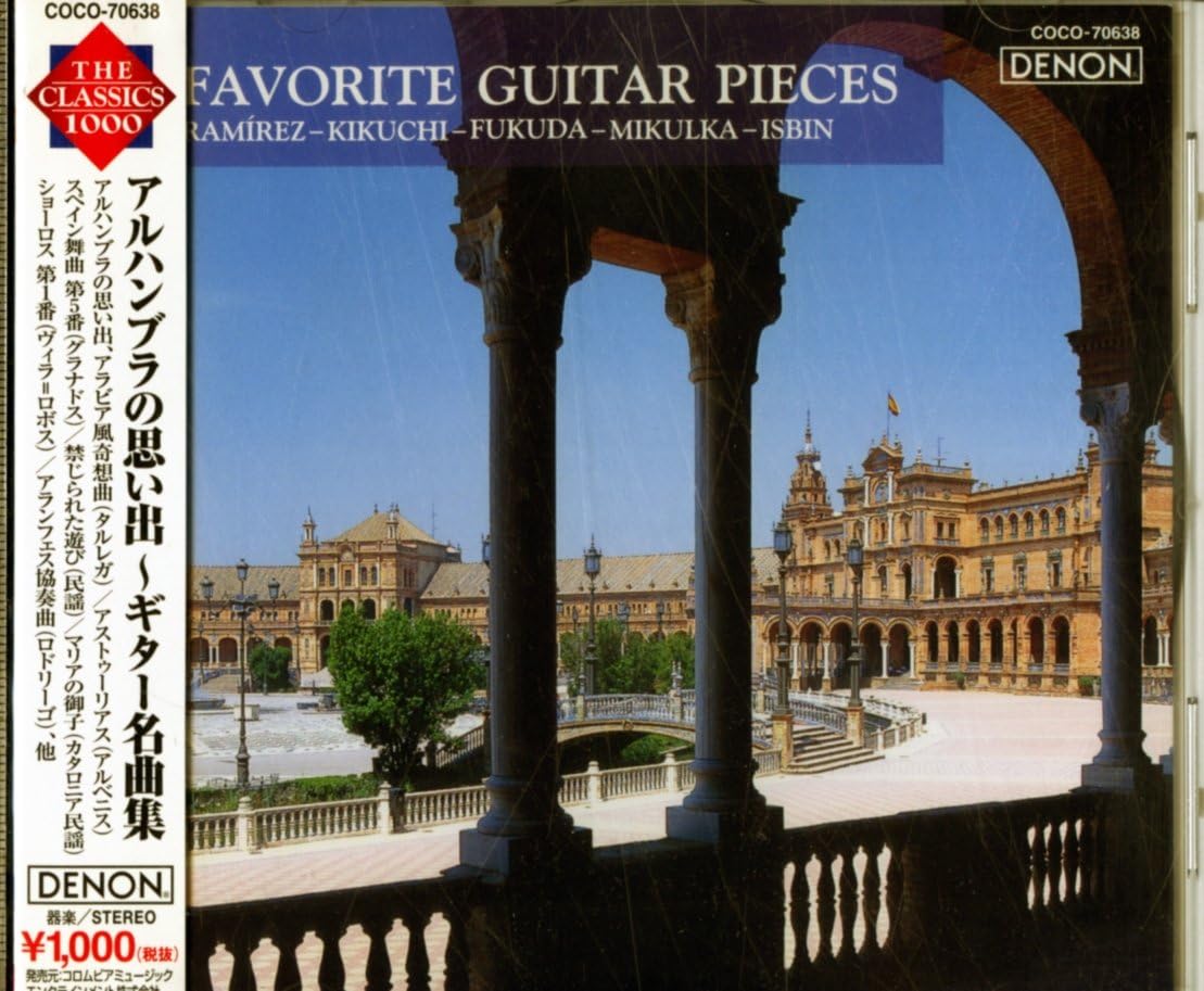 CD - Favorite Guitar Pieces COCO70638PROMO NIPPON COLUMBIA 2003 Japan ObiClassical Used
CD - Favorite Guitar Pieces COCO70638PROMO NIPPON COLUMBIA 2003 Japan ObiClassical Used