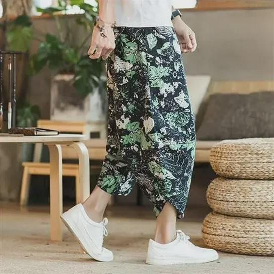 Мужские летние свободные брюки-шаровары Nine-Point 2XL for 80-85 kg
Мужские летние свободные брюки-шаровары Nine-Point 2XL for 80-85 kg