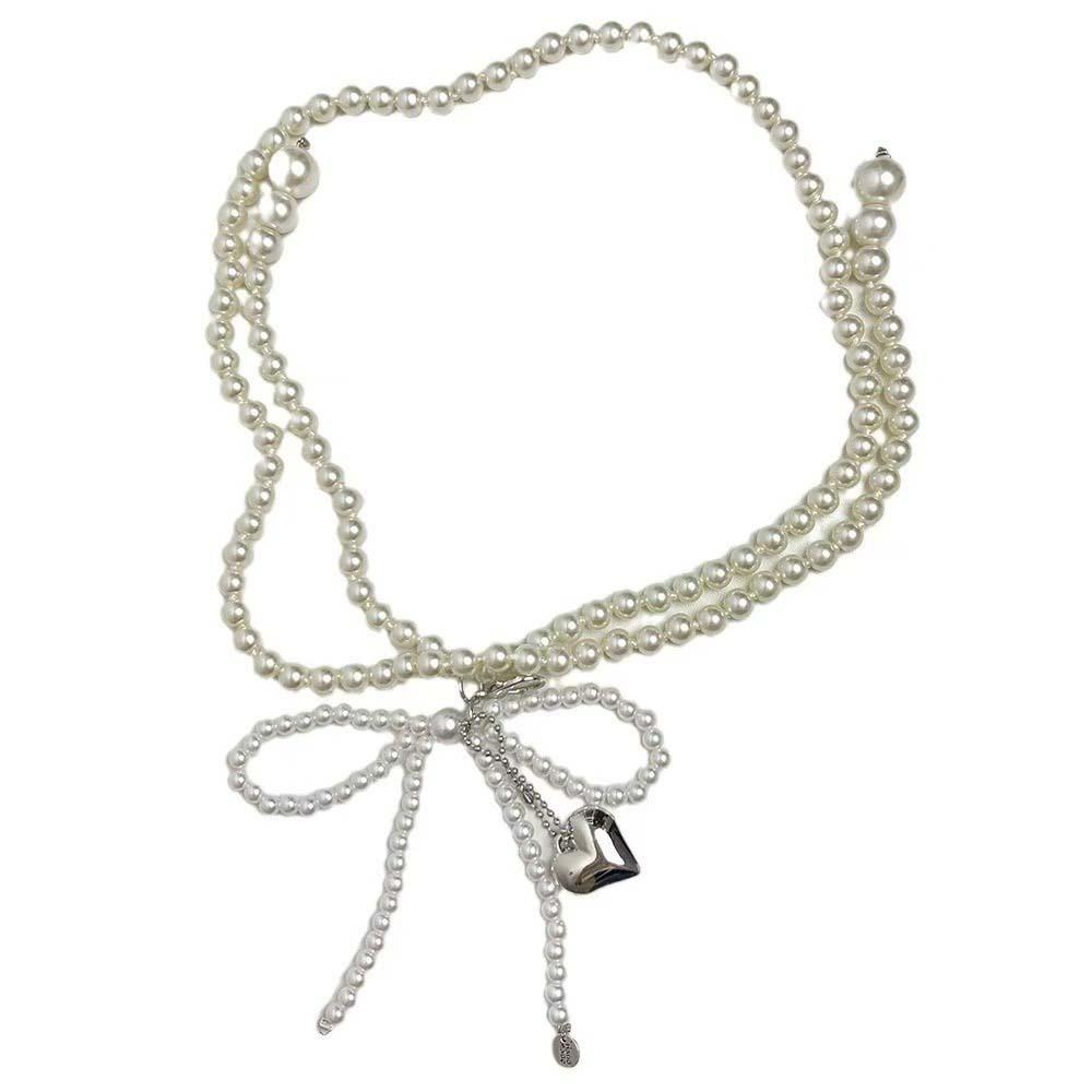 Women Bowknot Bowknot Pearl Belt Elegant Pearl Thin Chain Waistband Casual Ins Style Waist Chain Dress Decoration жемчужный
Women Bowknot Bowknot Pearl Belt Elegant Pearl Thin Chain Waistband Casual Ins Style Waist Chain Dress Decoration жемчужный