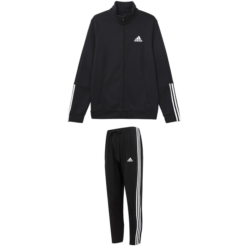 Adidas Fashionable Soft Comfortable Stand Collar Jacket Knitted Striped Logo Tapered Long Pants Casual Sports Suit Men suit Black GV5338+IC0044 M
Adidas Fashionable Soft Comfortable Stand Collar Jacket Knitted Striped Logo Tapered Long Pants Casual Sports Suit Men suit Black GV5338+IC0044 M