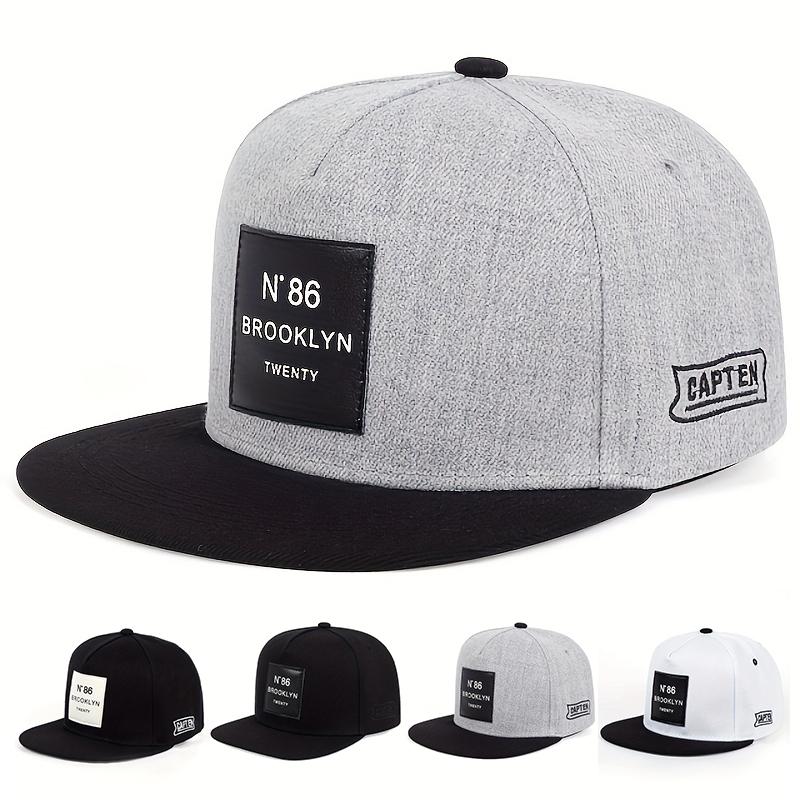 Unisex BROOKLYN Label Hip-hop Hats Spring Autumn Adjustable Casual Snapback Baseball Caps Outdoor Sunscreen Hat сірий
Unisex BROOKLYN Label Hip-hop Hats Spring Autumn Adjustable Casual Snapback Baseball Caps Outdoor Sunscreen Hat сірий